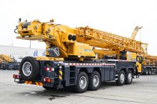 XCMG Official 80 ton boom crane XCT80 China telescopic boom truck cranes for sale